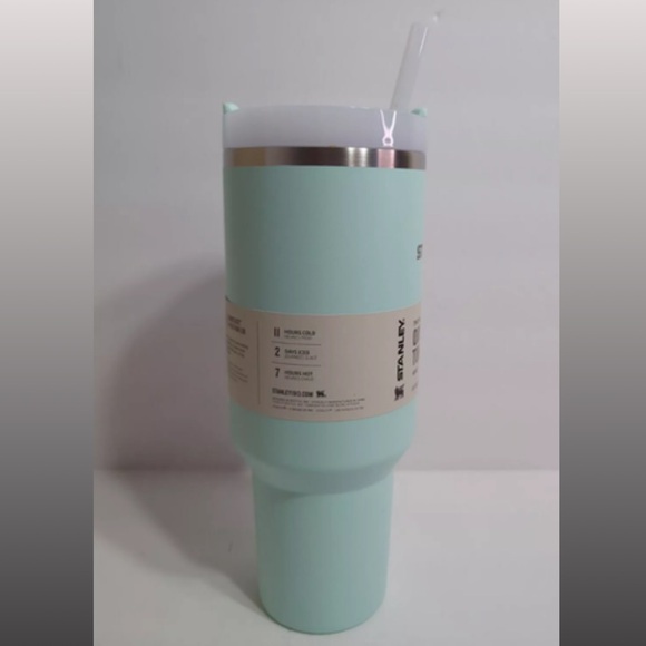 Stanley Mint Green FlowState Quencher H2.0 Tumbler (40 oz. Size) - Picture 4 of 7